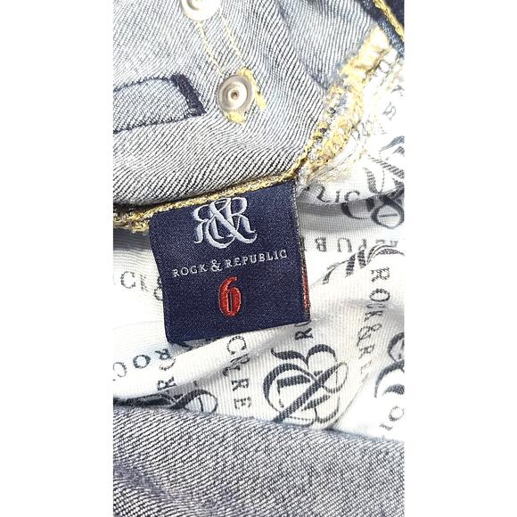 Rock Republic Kendall low rise women's jeans Size 6 - Picture 4 of 7